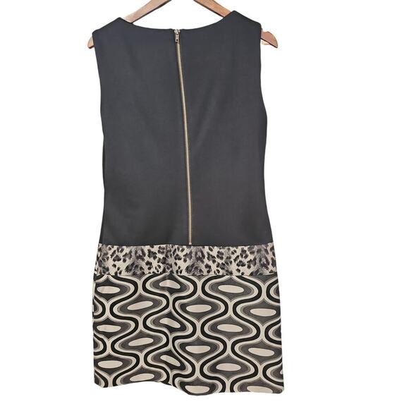 Muse Sleeveless Shift Dress Black Size 12 - Picture 2 of 3